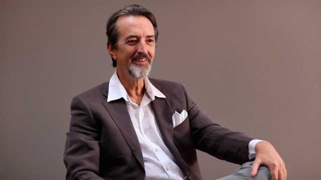 Giovanni Gastel Wearing Canali Jacket Shirt Hero