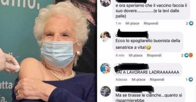 Minacce Liliana Segre Ok