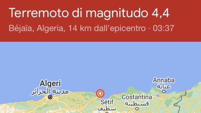 TERREMOTO ALGERIA