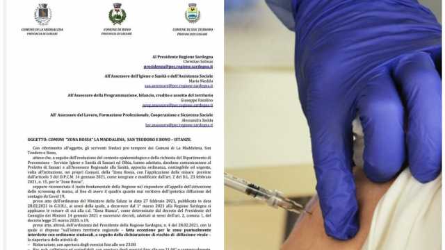 Sindaci Bono San Teodoro La Maddalena