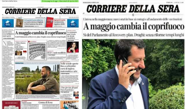 Prima Pagian Corrierone