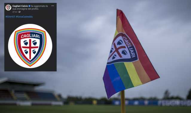 Bandierina Calcio Dangolo Arcobaleno