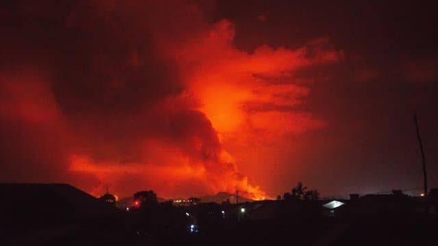 Eruzione Vulcano Congo