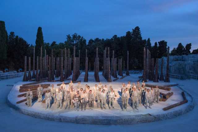 Stefano Boeri Architetti Un Bosco Morto Le Troiane Siracusa Progetto Scenico Ph.Tommaso Le Pera