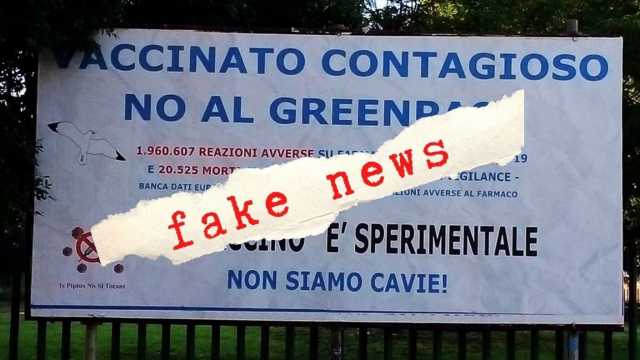 Manifesti NO GREEN PASS