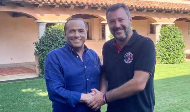 Salvini Berlusconi Sardegna