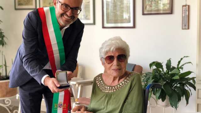 Il Sindaco Truzzu E La Signora Adele Anedda