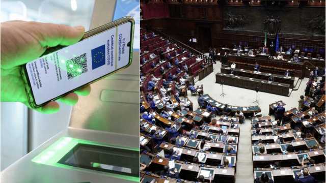 Montecitorio Green Pass