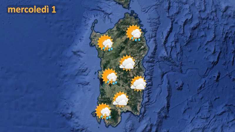 METEO SARDEGNA 1 DICEMBRE