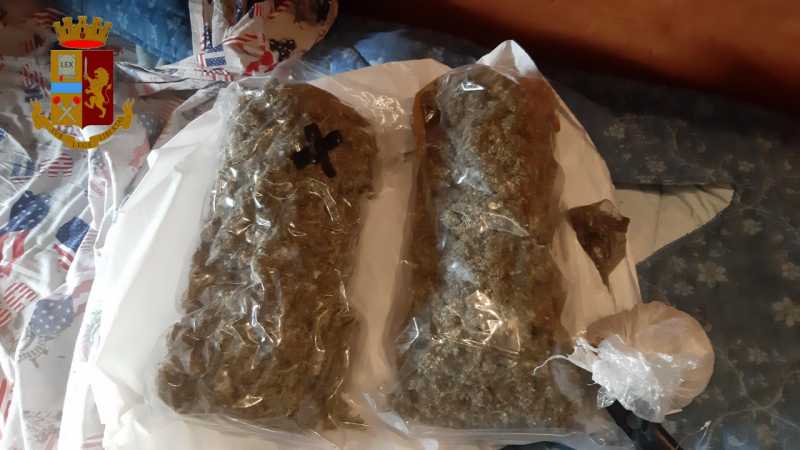 Droga sequestrata a Pirri