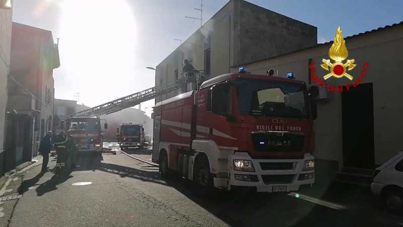 Fuoco a Capoterra 