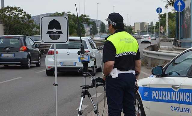 Autovelox a Cagliari 