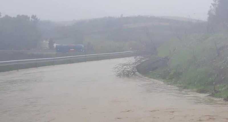 Mandas strada provinciale Gesico