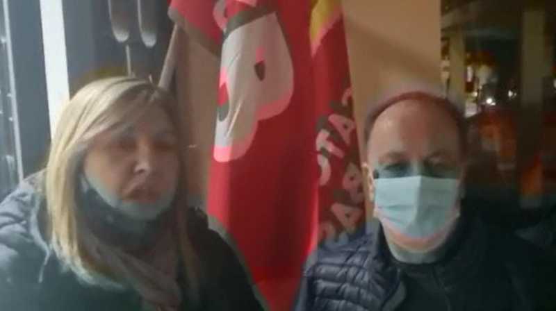 Protesta alla scuola civica di musica di Cagliari