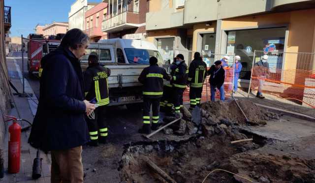Verifiche rete gas Monserrato dopo l'esplosione