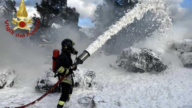 L'incendio
