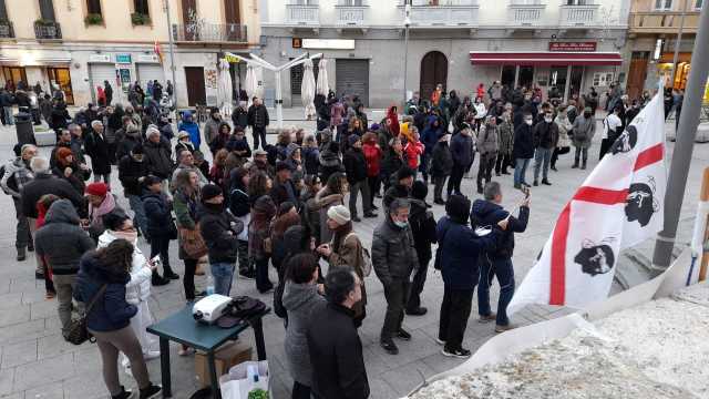 I No Vax in piazza