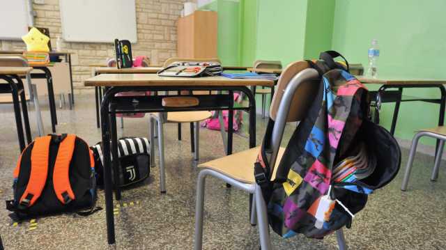Aula scuola zaino