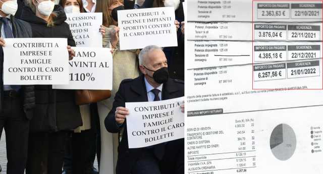 Le bollette schizzano alle stelle 