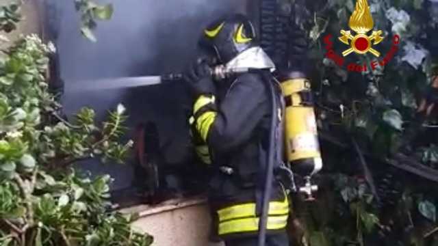 Incendio a Capitana