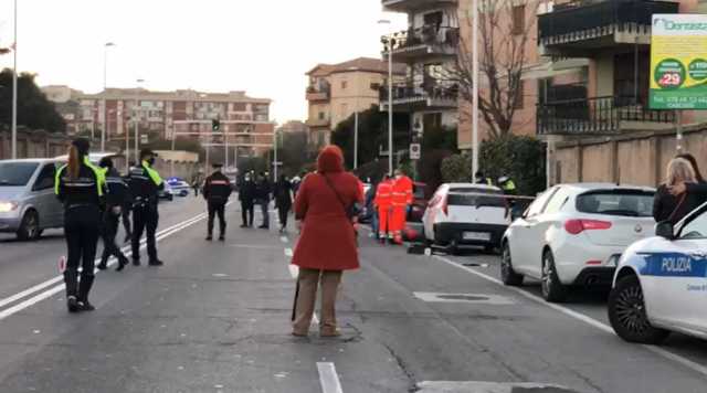 Manifestazione in via Cadello dopo la morte del piccolo Daniele 