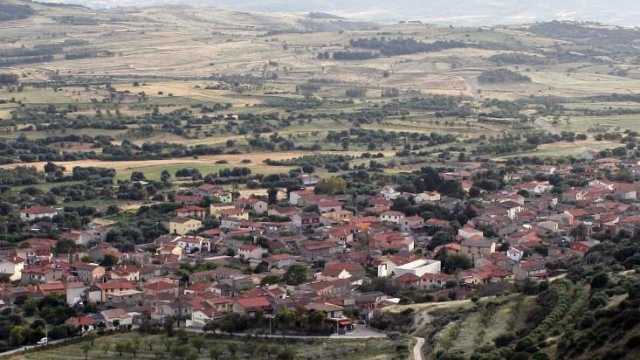 Sini, vista dall'alto 