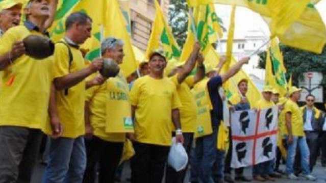 pROTESTA DI PIAZZA DI cOLDIRETTI 