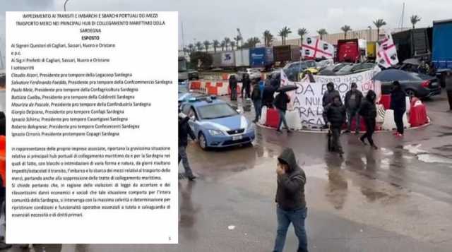 Denuncia per il blocco dei porti