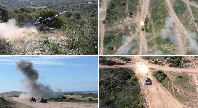 Le immagini dell'esercitazione Sandor 01 in Sardegna