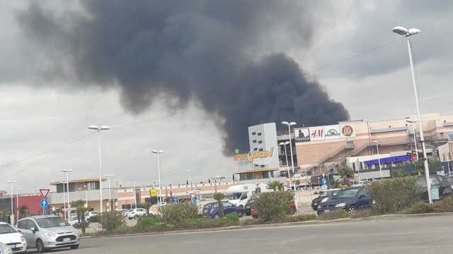 L'incendio di Sestu