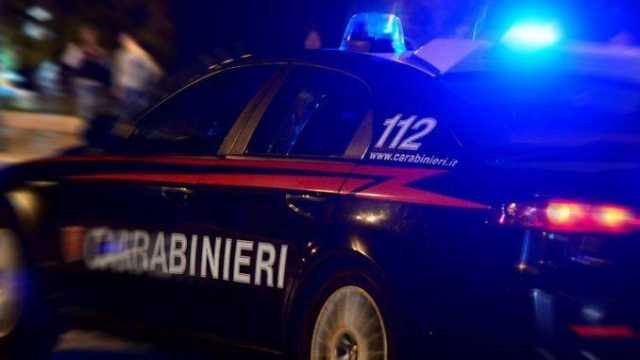 Intervento dei carabinieri a Villacidro 