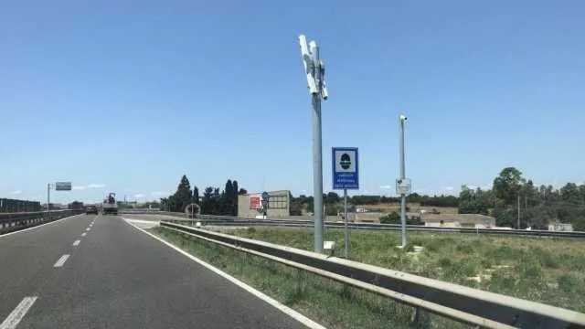 L'autovelox sulla 131 Dir