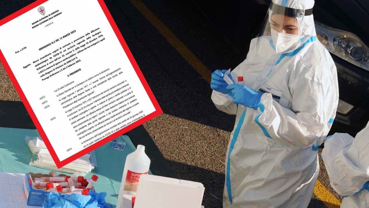 Ordinanza per la validità dei test antigenici rapidi