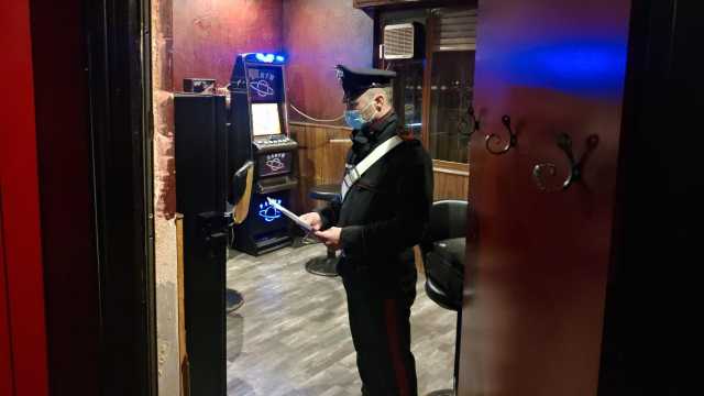 La sala da gioco clandestina a Senorbì