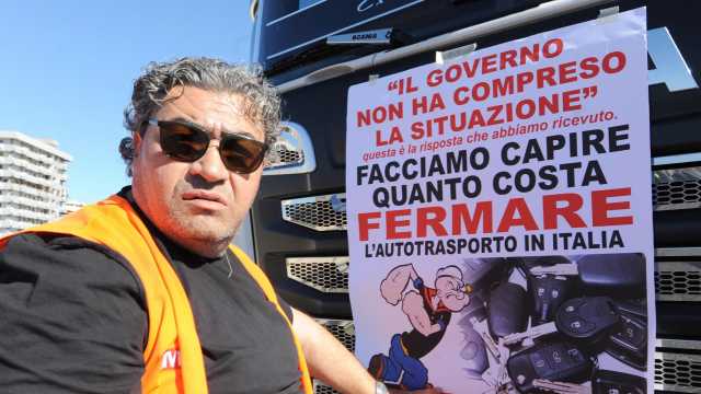 Oggi protesta dei camionisti