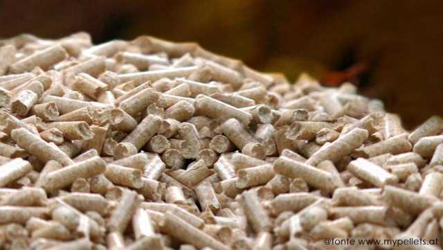Una fornitura di pellet