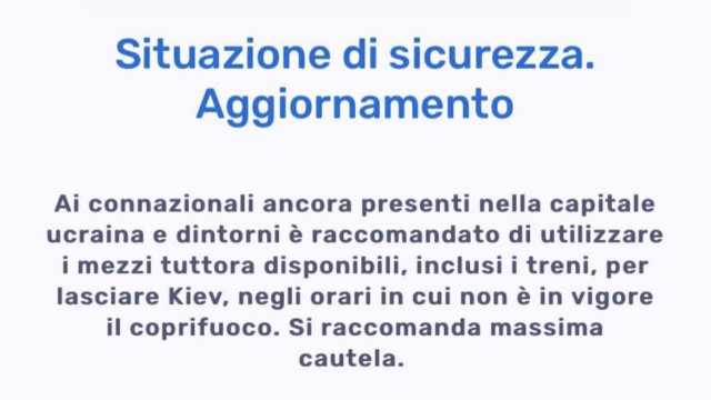 L'avviso
