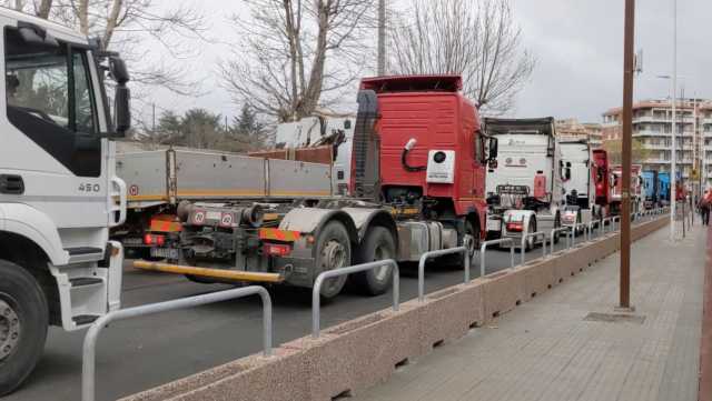 Nuoro protesta camionisti