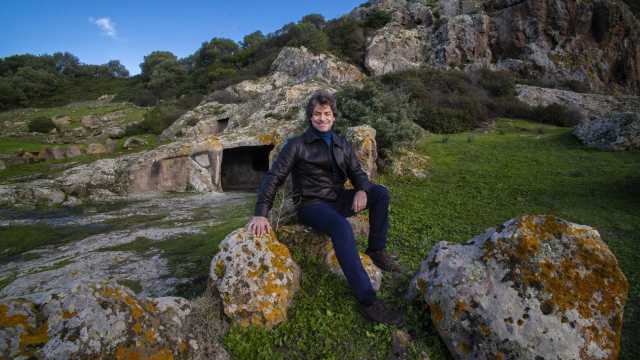 Alberto Angela in Sardegna