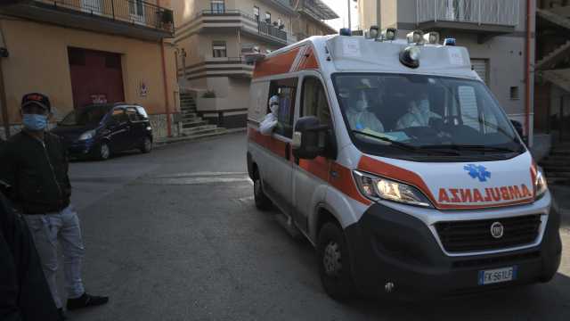 Ambulanza per paziente Covid