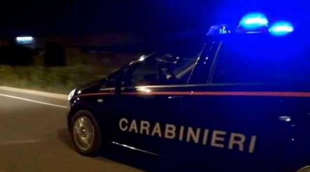 Intervento die carabinieri 