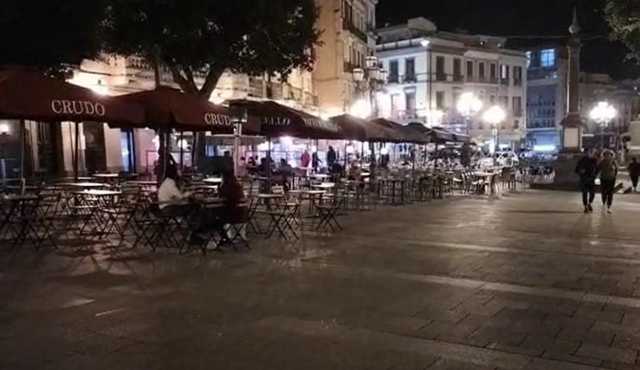 Piazza Yenne deserta