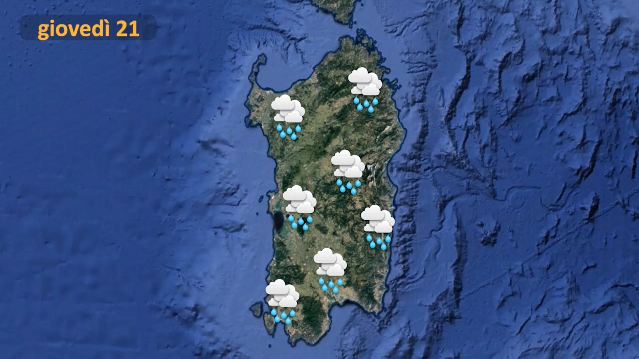Giovedì 21 aprile in Sardegna 