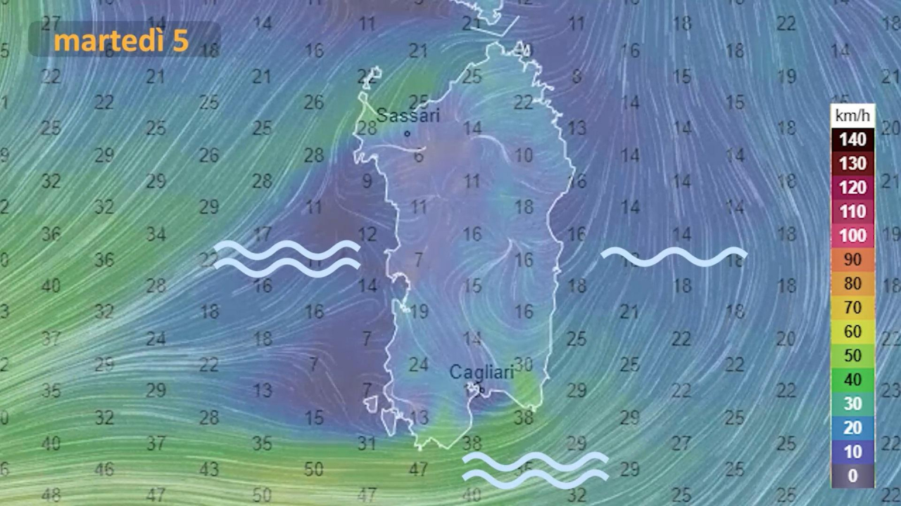 Il meteo per martedì 4 aprile 