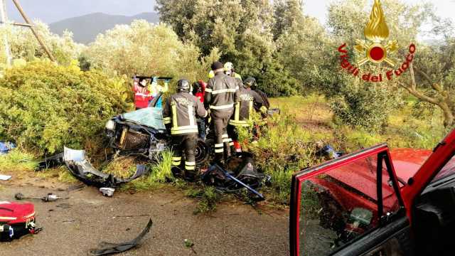 Incidente stradale a Dolianova