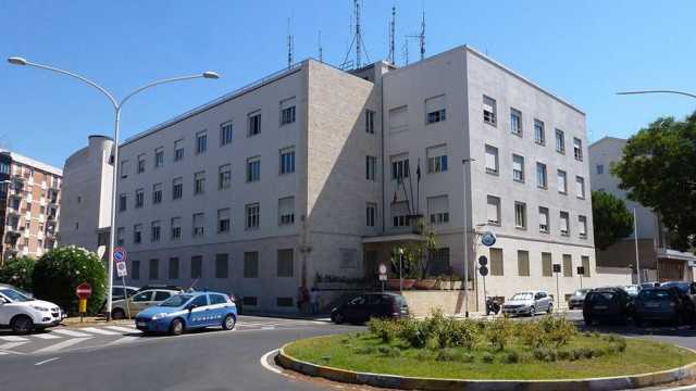 La questura di Cagliari 