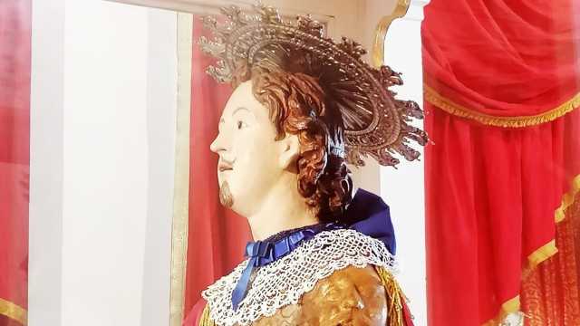 La statua di Sant'Efisio