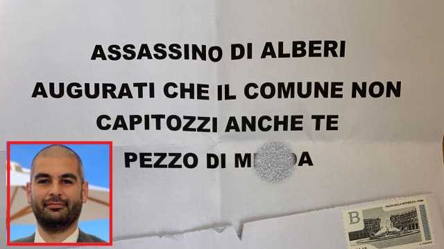 Lettera minatoria a Gianluca Zuddas
