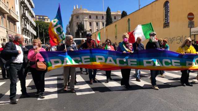 Cagliari in corteo per il 25 Aprile 