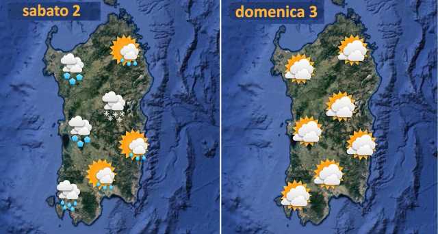 PREVISIONI PER IL PRIMO FINE SETTIMANA DI APRILE 